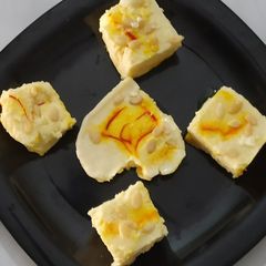 A picture of Saffron Coconut Milk Pudding.