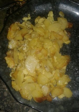 Una foto de Revuelto de papas