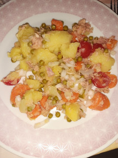 Una foto de Ensalada de patata simple