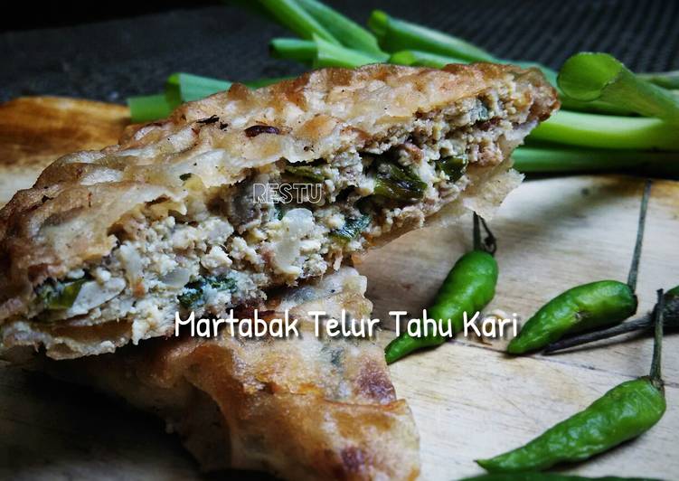 Martabak Telur Tahu Kari