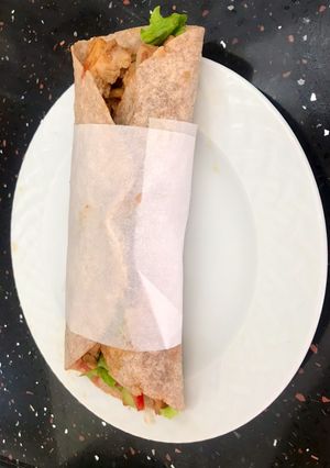 Hình của món Bánh mì cuộn Hy Lạp 🌯.