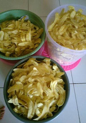 Foto resep Kripik pisang asin