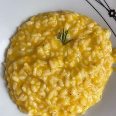 A picture of Pumpkin & Taleggio Cheese Risotto.
