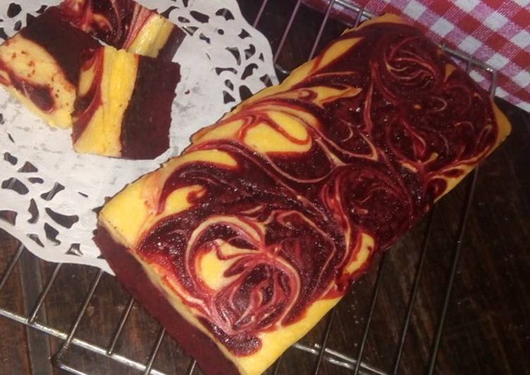 Redvelvet cheesecake brownies