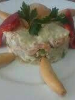 Una foto de Ensalada rusa fácil y deliciosa