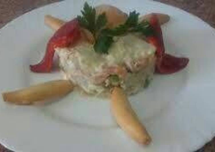 Ensalada rusa fácil y deliciosa