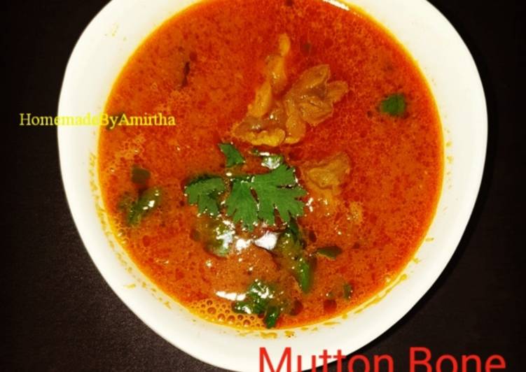 Recipe of Any-night-of-the-week Mutton Bone Soup