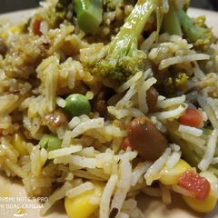 A picture of Stir fried rice.