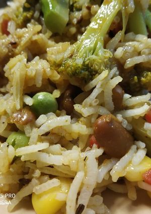 A picture of Stir fried rice.