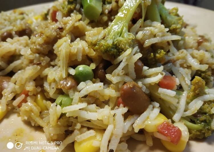 Stir fried rice