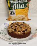 Soft and Super Moist Multi Millet Atta Jaggery Cake