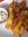 Chips de arracacha