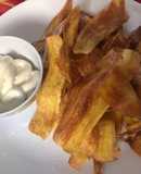 Chips de arracacha