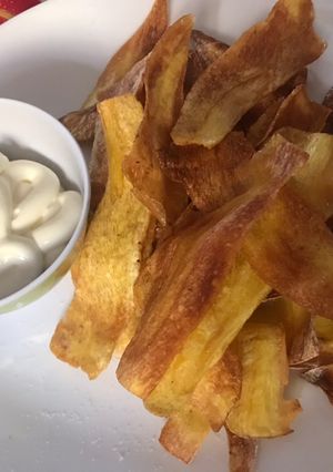 Una foto de Chips de arracacha