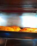 Bombas de papa con relleno de empanadas