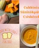 Baba püré - cukkinis sütőtökpüré csirkével