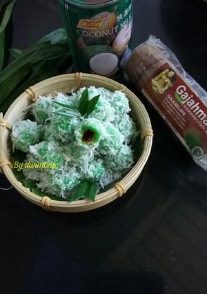 Foto resep Resep klepon ketan isi gula jawa empuk dan lembut