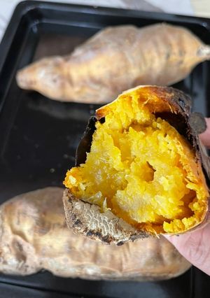 Foto resep Ubi bakar Cilembu menggunakan oven