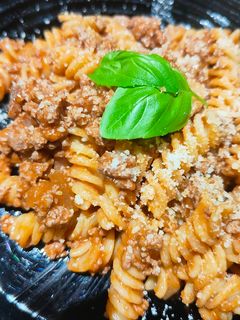 Une photo de Pâtes à la bolognaise