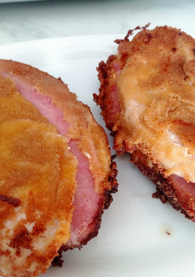 Una foto de Pechugas rellenas