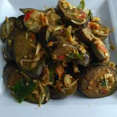 A picture of Tumis Terong Teri.