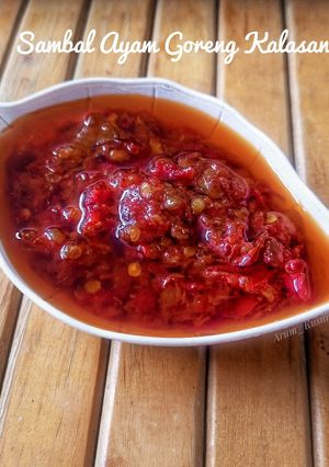 Foto resep Sambal Ayam Goreng Kalasan