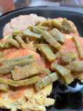 Tortitas de pollo y papa sin harina