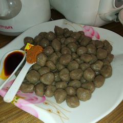 A picture of Flour dumpling ball.
