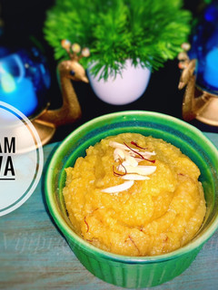 பாதாம் அல்வா(badam halwa recipe in tamil) செய்முறை முக்கிய புகைப்படம்