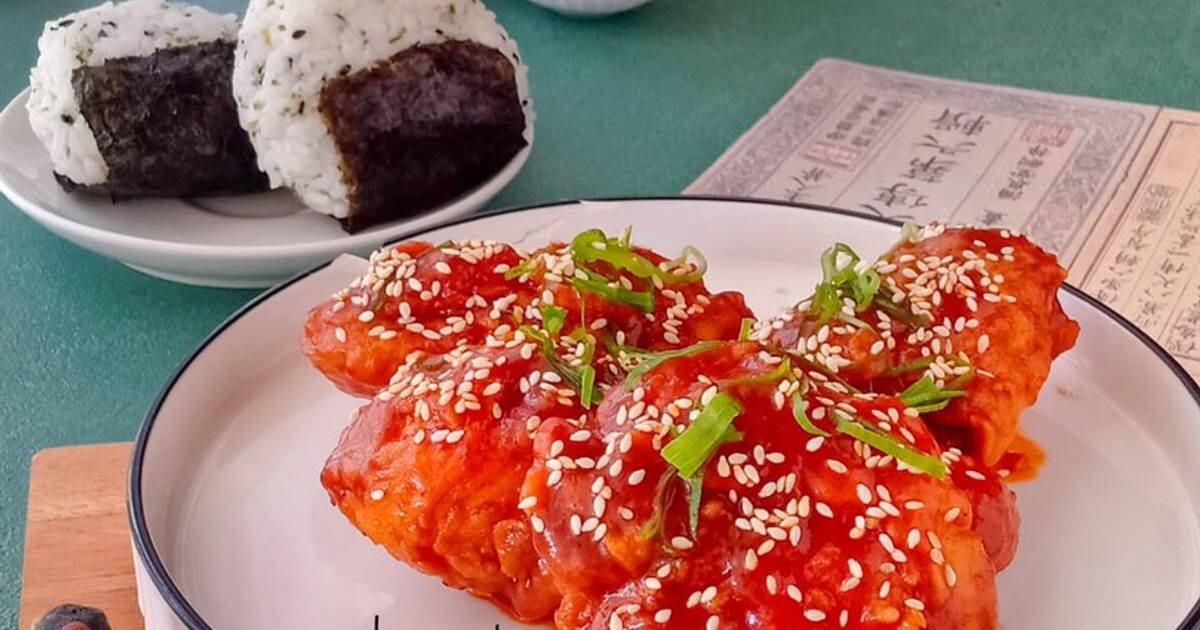 Resep Dakgangjeong Korean Fried Chicken Oleh Kaianiandra Cookpad