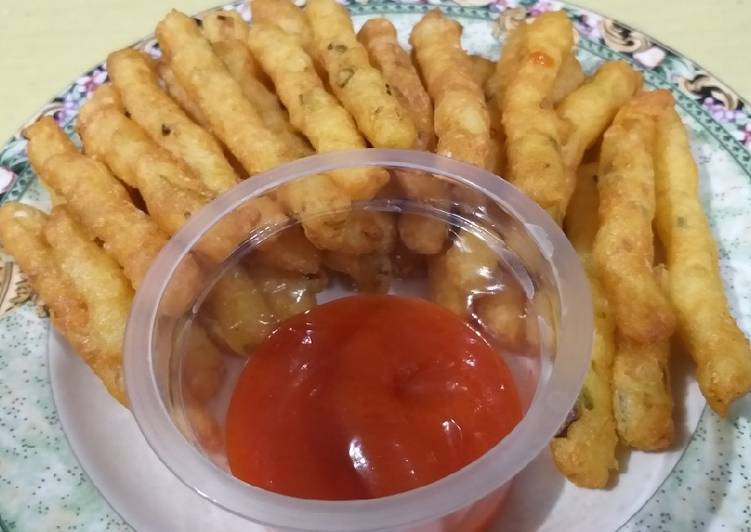 Stik Kentang Keju