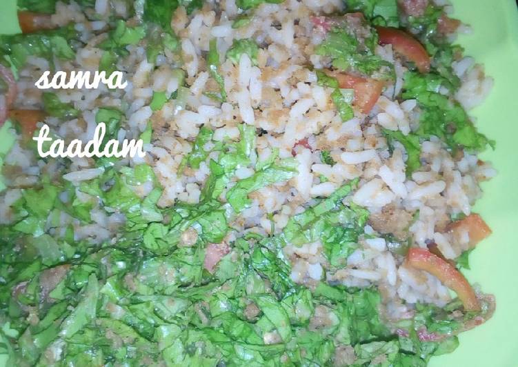 Datun shinkafa & salat