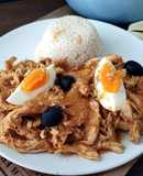 Ají de gallina {plato tradicional peruano}