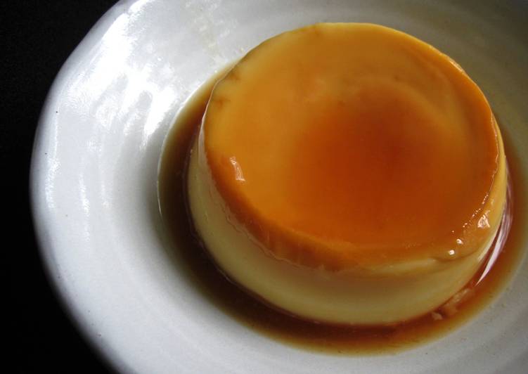 Steps to Make Any-night-of-the-week Microwave Creme Caramel