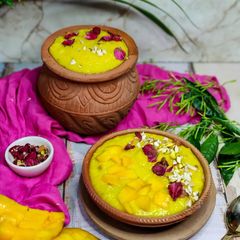 Mango Phirni A picture of Mango Phirni.