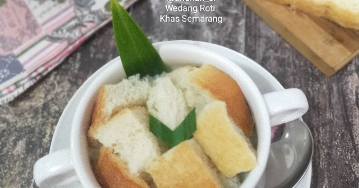 Wedang Roti Cup Resep Wedang Roti Khas Semarang oleh Bunda Ei - Cookpad