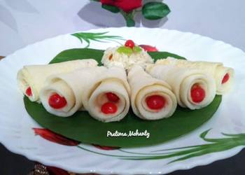 Unique Cuisine Patishapta Most Delicious