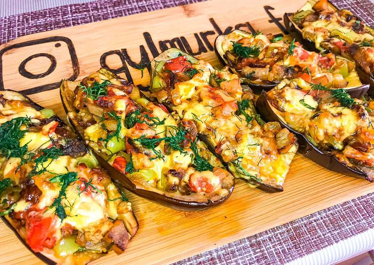 Фаршированные баклажаны