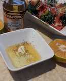 Vinagreta de mandarina y aceite de cacahuate