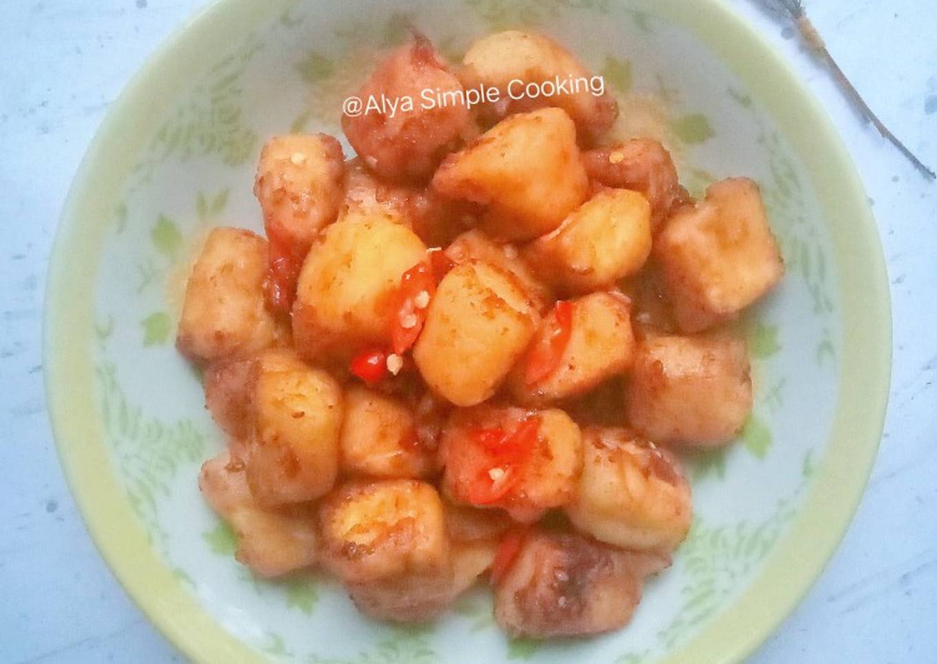 Tahu Crispy Saus Mentega Simple
