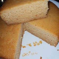A picture of Mango cake.