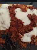 Canelones con carne molida con masa de harina de coco