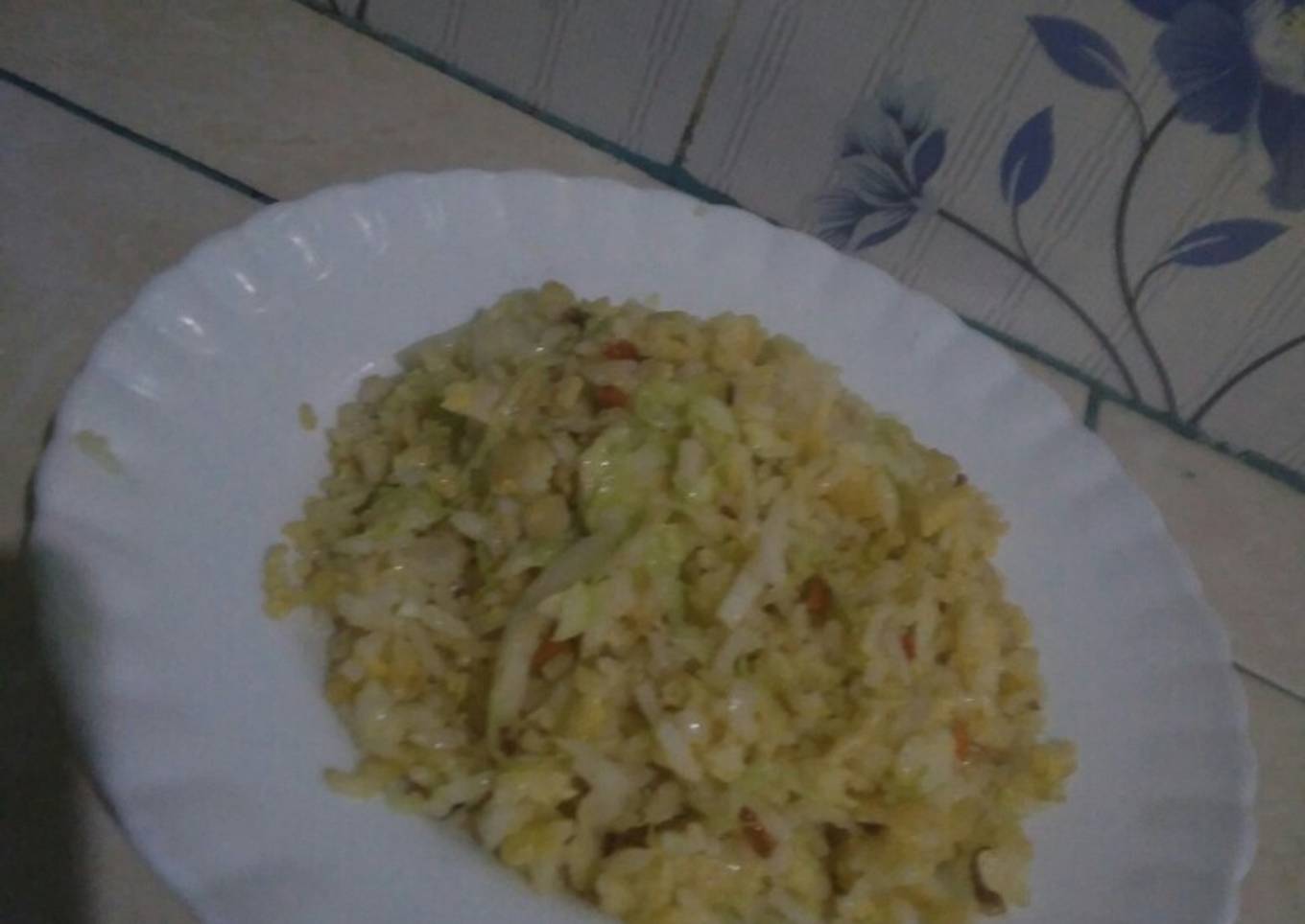 Nasi telur kubis ala Korea