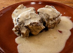 Una foto de Rabo de toro a la cerveza
