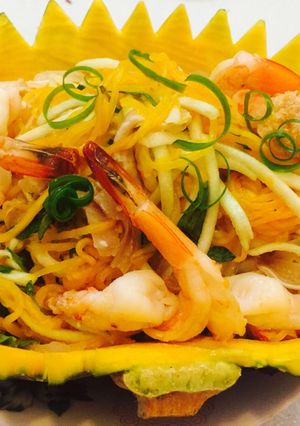 Hình của món Nộm bí "ổi".