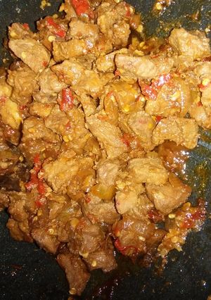 Foto resep Daging kecap pedas