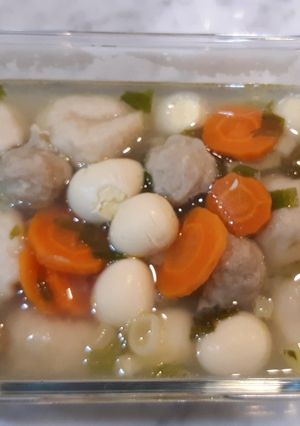 Foto resep Sop Bakso Daging&Ikan