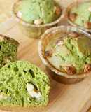 Muffins de matcha (抹茶マフィン) / Postre japonés🍵