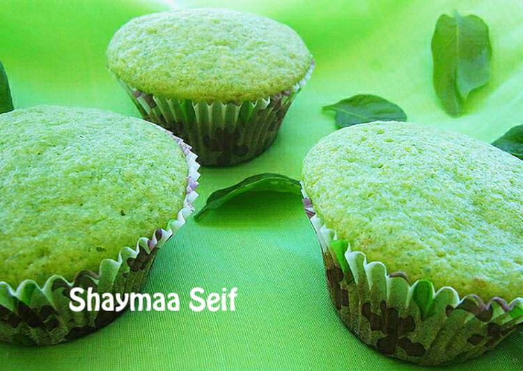 Learn How To Spinach cupcakes