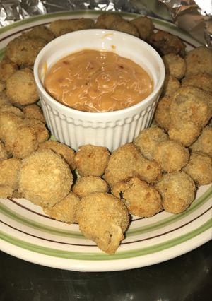 صورة لوصفة فطر مقلي Fried mashroom